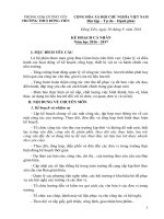 Kế hoạch văn thư 16-17