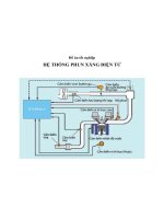 Hệ thống phun xăng trực tiếp GDI 3SFSE 