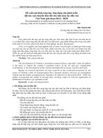 Đề xuất mô hình toán học ứng dụng cho phát triển đội tàu vận chuyển dầu thô cho nhà máy lọc dầu của Việt Nam giai đoạn 2016-2020