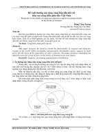 Đề xuất hướng mở rộng vùng hấp dẫn đối với khu vực cảng biển phía bắc Việt Nam