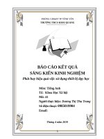 skkn phát huy hiệu quả việc sử dụng thiết bị dạy học tiếng anh 7 