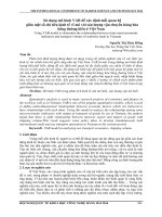 Sử dụng mô hình VAR để xác định mối quan hệ giữa một số chỉ tiêu kinh tế vĩ mô với sản lượng vận chuyển hàng hóa bằng đường biển ở Việt Nam
