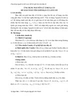 ỨNG DỤNG NGUYÊN LÝ ÁNH XẠ CO ĐỂ GIẢI TOÁN TÌM GIỚI HẠN CỦA DÃY SỐ