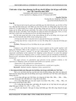 Tính toán và lựa chọn phương án tối ưu cho hệ thống vận tải gạo xuất khẩu của Việt Nam đến năm 2030