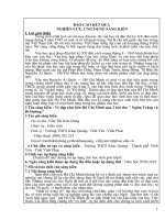 skkn vẻ đẹp tâm hồn hồ chí minh qua 2 bài thơ  ngắm trăng và đi đường (lớp 9) 