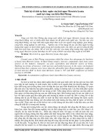 Tính hệ số tích tụ thủy ngân của loài ngao Meretrix lyrata nuôi tại vùng ven biển Hải Phòng