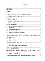 Nghiên cứu khoa học: Các yếu tố ảnh hưởng đến quản trị thời gian của sinh viên Trường Đại học Thương Mại