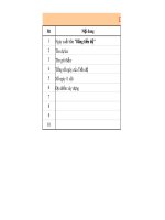 Mẫu Bảng kế hoạch tiến độ thi công