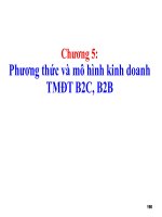 Bài giảng Thương mại điện tử căn bản: Chương 5 - PGS.TS.GVCC Nguyễn Anh Tuấn