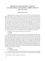 Những giá trị văn hóa - lịch sử của hệ thống Văn thánh – Khổng miếu ở Quảng Nam