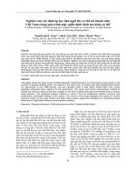 Nghiên cứu xác định áp lực tiện nghi lên cơ thể nữ thanh niên Việt Nam trong quá trình mặc quần định hình tạo dáng cơ thể