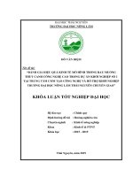 Đánh giá hiệu quả kinh tế mô hình rau muống thủy canh công nghệ cao trong dự án khởi nghiệp số 1 tại trung tâm ươm tạo công nghệ và hỗ trợ khởi nghiệp trường đại học nông lâm thái nguyên chuyển giao 