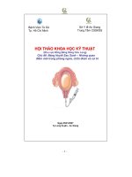 Chủ đề: Băng Huyết Sau Sanh – Những quan điểm mới trong phòng ngừa, chẩn đoán và xử trí