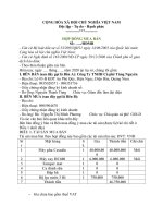 hợp đồng mua bán máy