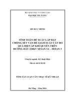 Tính toán đề xuất lắp đặt chống sét van để giảm suất cắt do quá điện áp khí quyển trên đường dây 220kv sesan 3a   sesan 3 