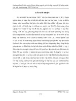 Hướng dẫn tổ chức một số hoạt động ngoài giờ lên lớp trang bị kỹ năng mềm cho học sinh trường THPT Yên Lạc