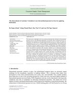 The determinants of customer’s intention to use international payment services by applying blockchain