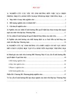 NGHIÊN cứu các yếu tố ẢNH HƯỞNG đến VIỆC lựa CHỌN PHÒNG TRỌ của SINH VIÊN NGOẠI TỈNH đại học THƯƠNG mại