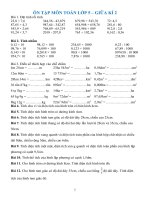 TOÁN 5   đc ôn tập GIỮA kì 2 
