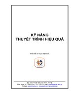 Ky nang thuyet trinh