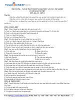 TS247 DT thi online van de phat trien thuy san va lam nghiep 9632 1517374701 