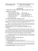Kế hoạch BDTX 2019 2020 