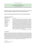 SWOT and MICMAC analysis to determine the development strategy and sustainability of the Bongkasa Pertiwi Tourism Village, Bali Province, Indonesia