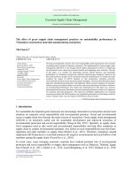 The effect of green supply chain management practices on sustainability performance in Vietnamese construction materials manufacturing enterprises