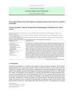 Green supply chain practices and its impact on community empowerment and poverty reduction in Indonesia