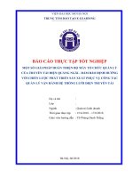 Bao cao thuc tap tot nghiep mot so giai phap hoan thien to chuc quan ly cua truyen tai dien quang ngai