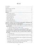 Tóm tắt Luận văn Thạc sĩ: Đánh giá sự hài lòng của khách hàng đối với dịch vụ tiếp nhận và trả kết quả thủ tục hành chính về bảo hiểm xã hội qua Bưu điện