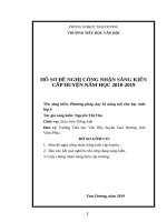 báo cáo kết quả nghiên cứu,ứng dụng sáng kiến  phương pháp dạy kĩ năng nói cho học sinh lớp 4 