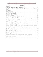 Đồ án tốt nghiệpTổng quan tình hình nghiên cứu và sử dụng Biodiesel trong nƣớc và trên thế giới