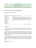 New approaches to the synthesis of diclofenac choline