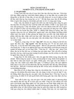 báo cáo kết quả nghiên cứu,ứng dụng sáng kiến một số biện pháp nâng cao chất lượng giáo dục học sinh trong công tác chủ nhiệm lớp