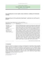 The contributing factors towards e-logistic customer satisfaction: a mediating role of information technology