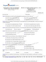 TS247 DT de thi thu thpt qg mon dia li truong thpt chuyen vinh phuc lan 3 nam 2019 co loi giai chi tiet  32141 1551426278 