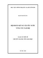 Hội đoàn kết sư sãi yêu nước vùng tây nam bộ 