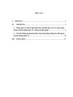 Tiểu luận cao học_QUẢN lý báo CHÍ đối NGOẠI và TRUYỀN THÔNG QUỐC tế  VAI TRÒ của các LOẠI HÌNH báo CHÍ,  TRUYỀN THÔNG TRONG TRUYỀN THÔNG qô