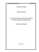 Quản lý tài sản công tại cơ quan nhà nước và đơn vị sự nghiệp công lập ở việt nam 