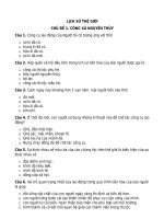 ôn luyện kiểm tra đánh giá và thi THPT quốc gia môn lịch sử
