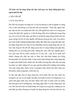 SKKN tổ chức rèn kỹ năng sống cho học sinh qua các hoạt động giáo dục ngoài giờ lên lớp 