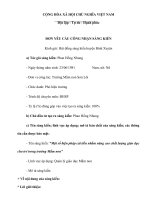 SKKN một số biện pháp cải tiến nhằm nâng cao chất lượng giáo dục cho trẻ trong trường mầm non 