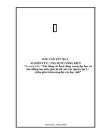 SKKN xây dựng các hoạt động trong dạy học và bồi dưỡng học sinh giỏi chủ đề cấu trúc lặp tin học 11 nhằm phát triển năng lực của học sinh 