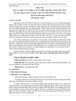 chuyên đề dạy và học văn nghị luận xã hội cho HSG lớp 9  