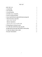 SKKN một số dạng bài luyện từ vựng phù hợp theo từng chủ đề tiếng anh 10 