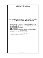 SKKN một số giải pháp chỉ đạo dạy lồng ghép tích hợp giáo dục tài nguyên và môi trường biển, hải đảo trong tiết hoạt động tập thể cho học sinh trường tiểu học 