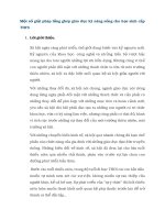 SKKN một số giải pháp lồng ghép giáo dục kỹ năng sống cho học sinh cấp THCS 