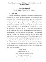 SKKN một số biện pháp nâng cao chất lượng cho trẻ 5 6 tuổi làm quen với tác phẩm văn học 