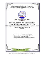 chuyên đề HÌNH TƯỢNG NGƯỜI LÍNH TRONG THƠ văn  KHÁNG CHIẾN CHỐNG PHÁP và CHỐNG mỹ 